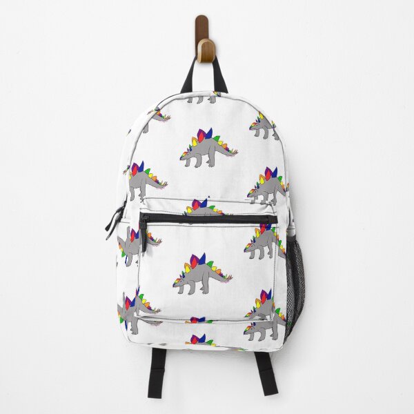 Item preview, Gay Pride Stegosaurus  designed and sold by Kit Rex.