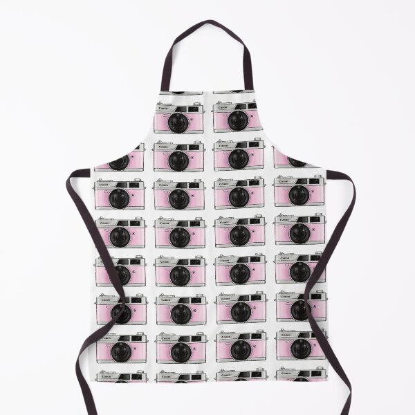 Item preview, Pink girly photocamera fashion illustration designed and sold by Lalanacliparts.