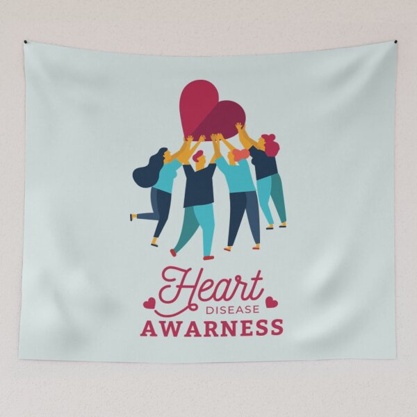 Item preview, Heart Disease Awareness  designed and sold by KitchenTablePre.