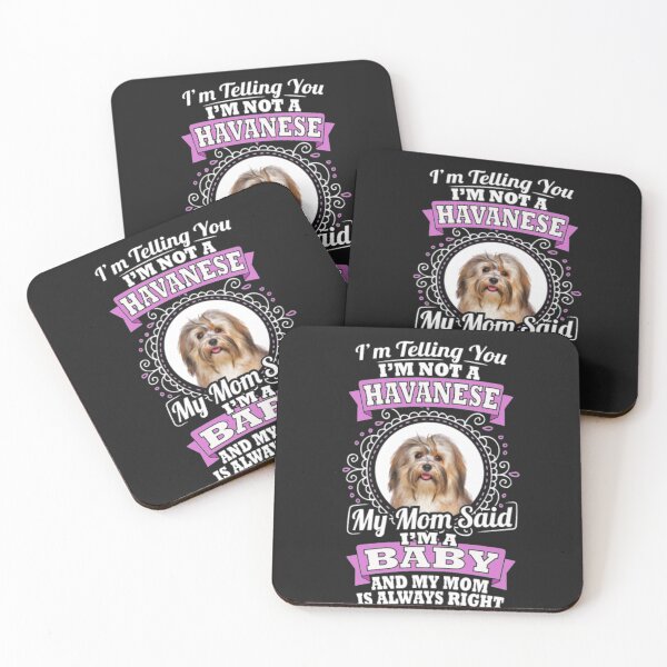 Item preview, Havanese Mom Baby Telling Gift T-Shirt  designed and sold by StarcyWol.