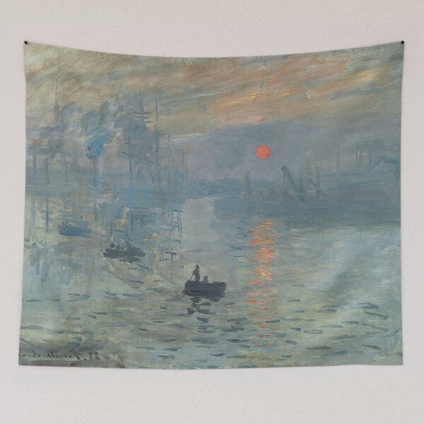 Aperçu de l'œuvre Impression de Claude Monet, Soleil Levant créée et vendue par mosfunky.