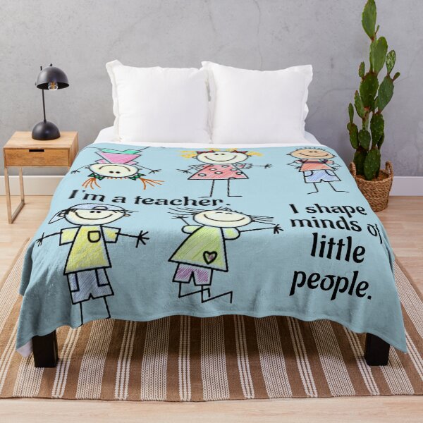 Item preview, I'm a Teacher. I Shape Minds of Little People. designed and sold by Twittlefish.