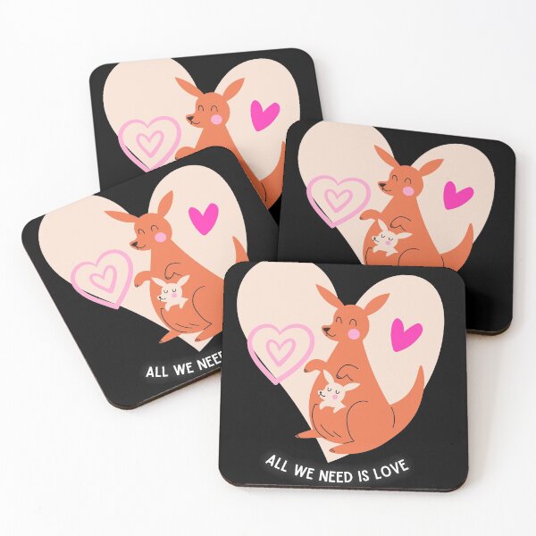 Item preview, Kangaroo Love Tshirt designed and sold by prosellerdesign.