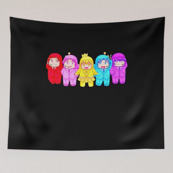 Item preview, Funny Gaming Chibi Cute Girls Boys in Team Squad Gift Kid designed and sold by Engizerostore.