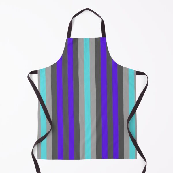 Item preview, Blue, Turquoise Lines designed and sold by JazzPWall.