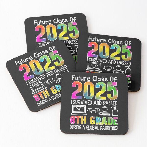 Item preview, 1yDY Colourful Class Of 2025 Eighth Grade Back To School TShirt81 designed and sold by gbrenda.