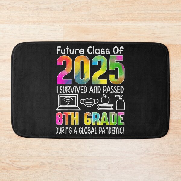 Item preview, 1yDY Colourful Class Of 2025 Eighth Grade Back To School TShirt81 designed and sold by gbrenda.