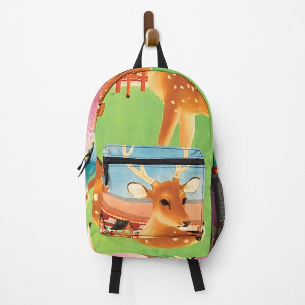 Item preview, Japan Deer Garden Vintage Travel Vacation Poster designed and sold by Wizardofpizza.
