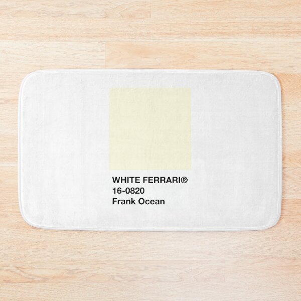 Item preview, WHITE FERRARI PANTONE designed and sold by Glossypop.