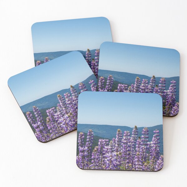 Item preview, Purple lupine and blue mountains. designed and sold by jillianbutolphphoto.
