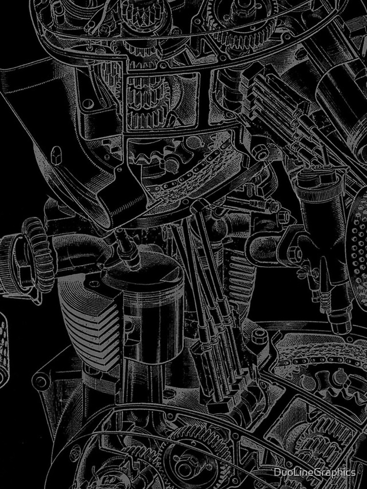 Thumbnail 4 of 4, iPhone Case, Robopunk designed and sold by DuoLineGraphics.