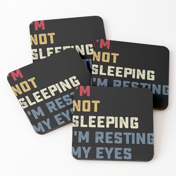 Item preview, I'm Not Sleeping I'm Resting My Eyes designed and sold by hasanmasud.