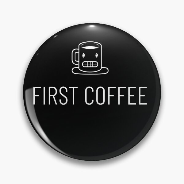 Item preview, First Black Coffee designed and sold by Alchemytshirts.