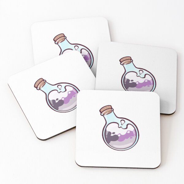Item preview, Mini Pride Potions - demisexual designed and sold by K. I. Cyber.