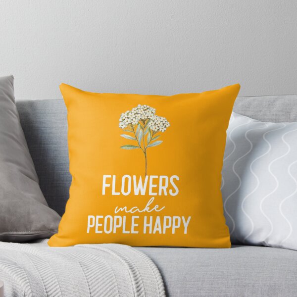 Item preview, Flowers Make People Happy designed and sold by YOYOCollection.