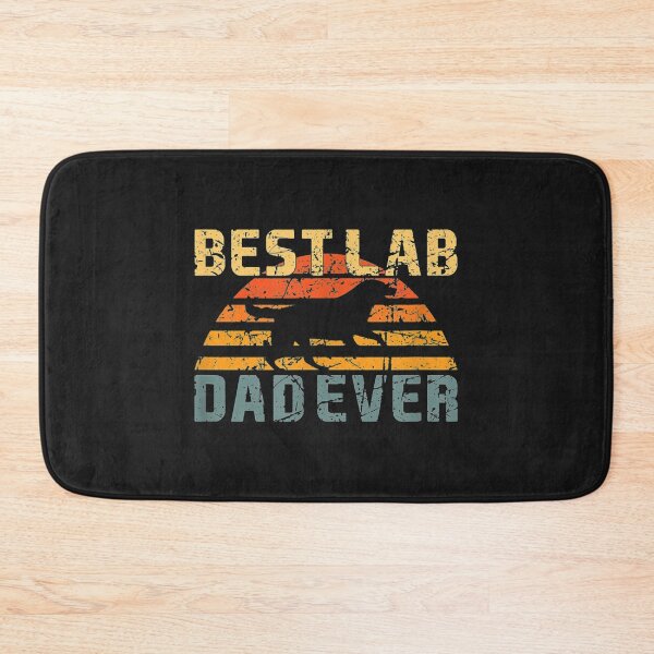 Item preview, Best Lab Dad Ever Retro Vintage Labrador Dog Father TShirt39 designed and sold by gbrenda.