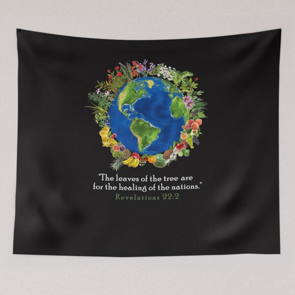Item preview, Healing For The Nations T-Shirt designed and sold by LeavesForLife.