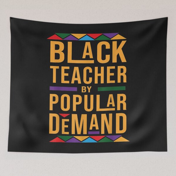 Item preview, Black Teacher By Popular Demand fathers day TShirt24 designed and sold by gbrenda.