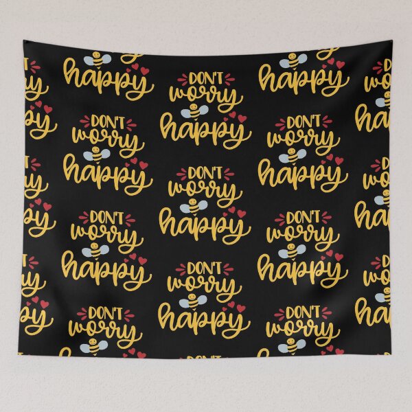 Item preview, Don't Worry Bee Happy  designed and sold by Phorase.