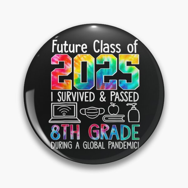 Item preview, Colourful Class Of 2025 Eighth Grade Back To School TShirt76 designed and sold by gbrenda.