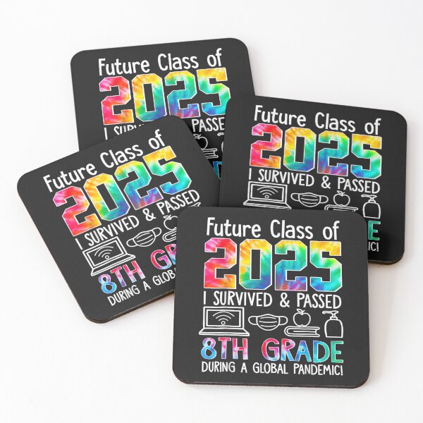Item preview, Colourful Class Of 2025 Eighth Grade Back To School TShirt76 designed and sold by gbrenda.