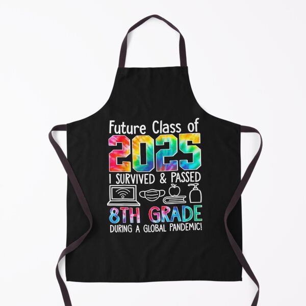 Item preview, Colourful Class Of 2025 Eighth Grade Back To School TShirt76 designed and sold by gbrenda.