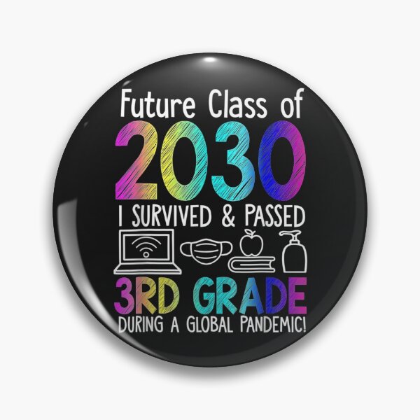 Item preview, Colourful Class Of 2030 3rd Grade Back To School TShirt74 designed and sold by gbrenda.
