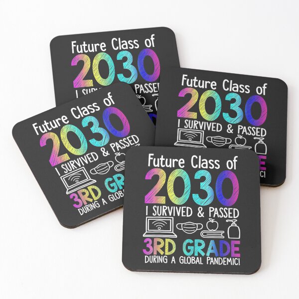 Item preview, Colourful Class Of 2030 3rd Grade Back To School TShirt74 designed and sold by gbrenda.