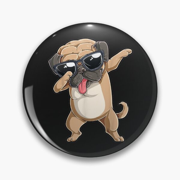 Item preview, Dabbing Pug T shirt Dog Lover Kids Boys Girls Dab Dance Gift TShirt33 designed and sold by gbrenda.