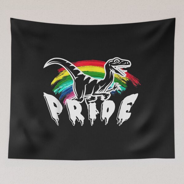 Item preview, Dino Pride Rainbow LBGT Gay Pride Month Gift Dinosaur TShirt53 designed and sold by gbrenda.