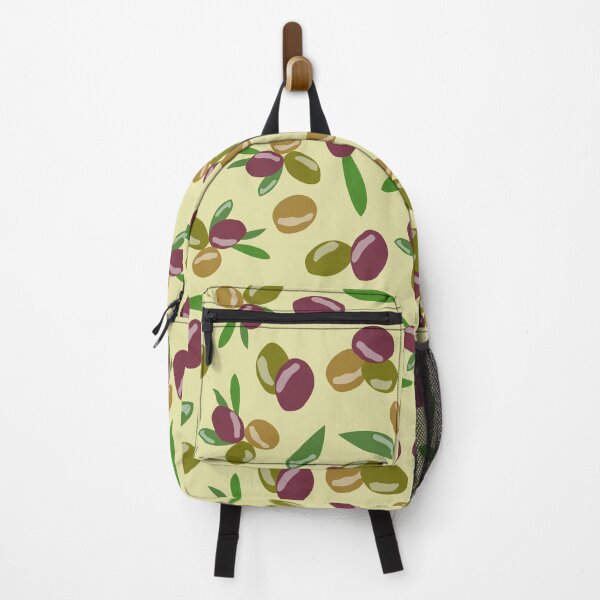 Item preview, Olive and Olive Leaves Pattern designed and sold by idovedesign.