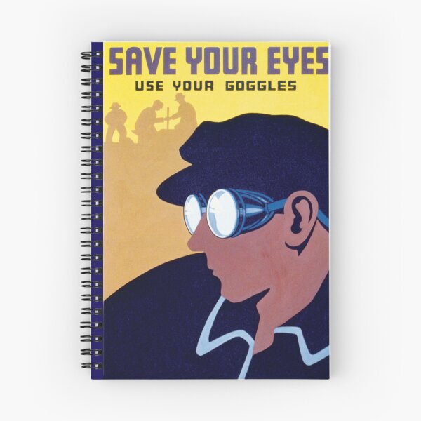 Item preview, Save Your Eyes Wear Googles Workshop Safety Warning designed and sold by Wizardofpizza.