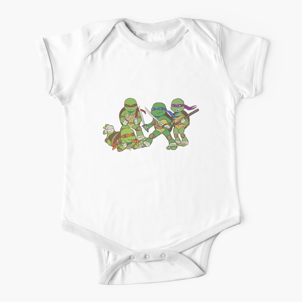 Ninja Turtles Birthday Boy Shirt Short Sleeve / 18 Months Onesie