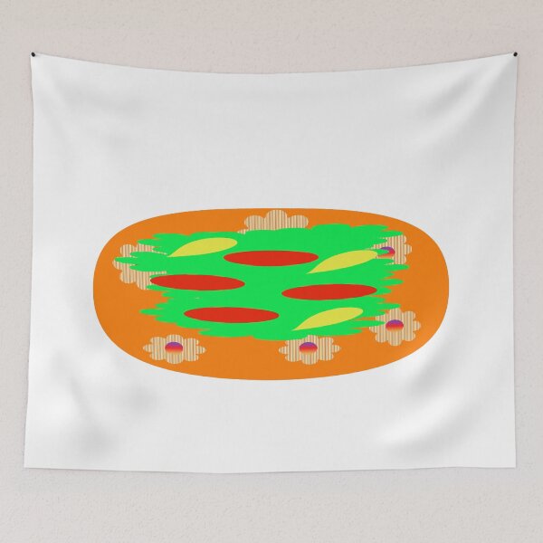 Item preview, CUTE SIDE SALAD ON FANCY FLORAL  PLATE  designed and sold by RetroPlaceee.