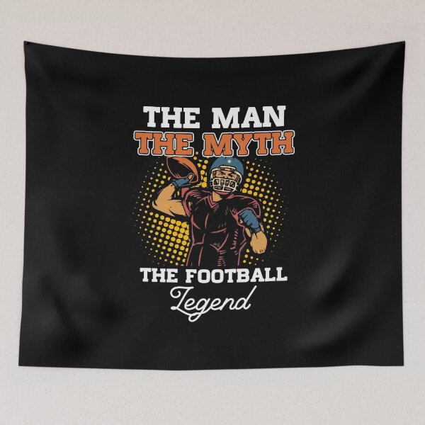 Item preview, American Football Design Football Legend designed and sold by saulmedia.