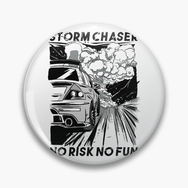 Item preview, No Risk No Fun Design for risky hurricane chaser designed and sold by tbauernhoferbiz.