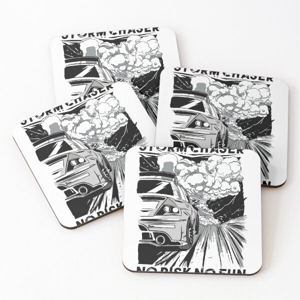 Item preview, No Risk No Fun Design for risky hurricane chaser designed and sold by tbauernhoferbiz.