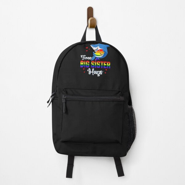 Item preview, Free Sister Hugs LBGT Rainbow Heart Gay Pride Month Gift TShirt61 designed and sold by gbrenda.