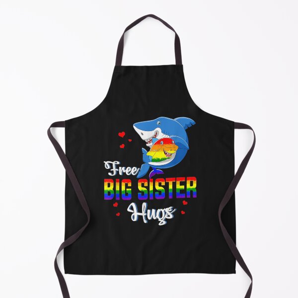 Item preview, Free Sister Hugs LBGT Rainbow Heart Gay Pride Month Gift TShirt61 designed and sold by gbrenda.