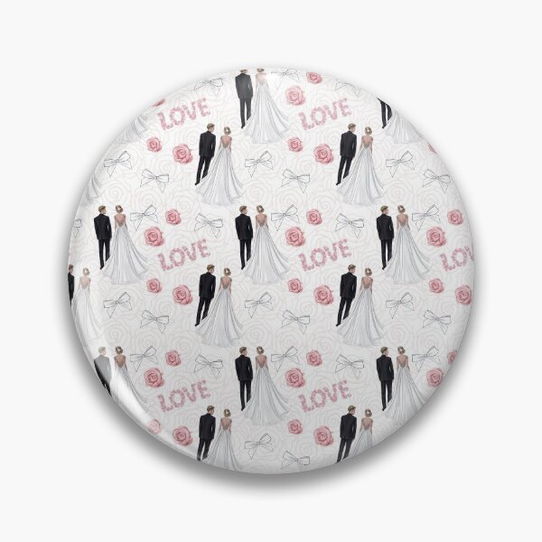 Item preview, Wedding themed pattern design designed and sold by Lalanacliparts.