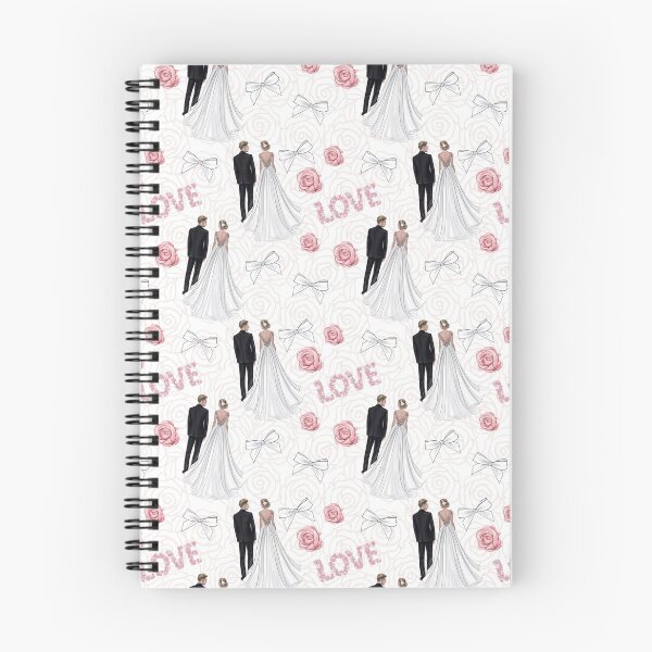 Item preview, Wedding themed pattern design designed and sold by Lalanacliparts.