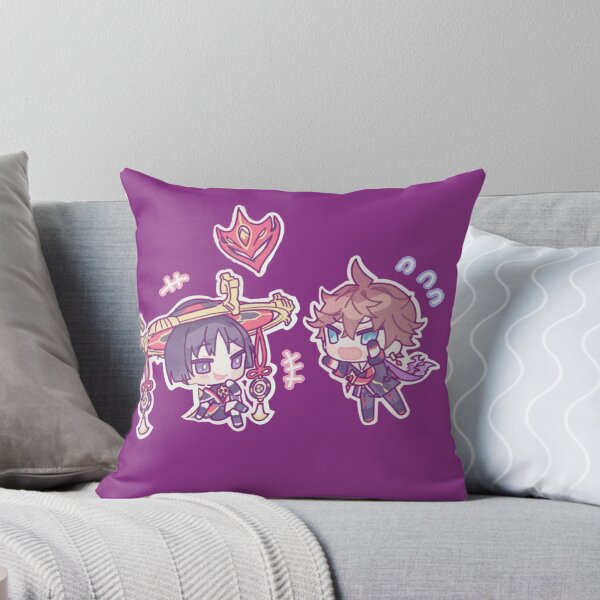 Item preview, Genshin Impact Chibi Childe and Scaramouche  designed and sold by Genkigecko.