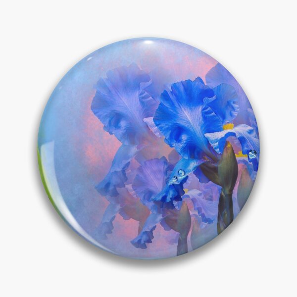 Item preview, Irises and Raindrops  designed and sold by Alisonchambers2.