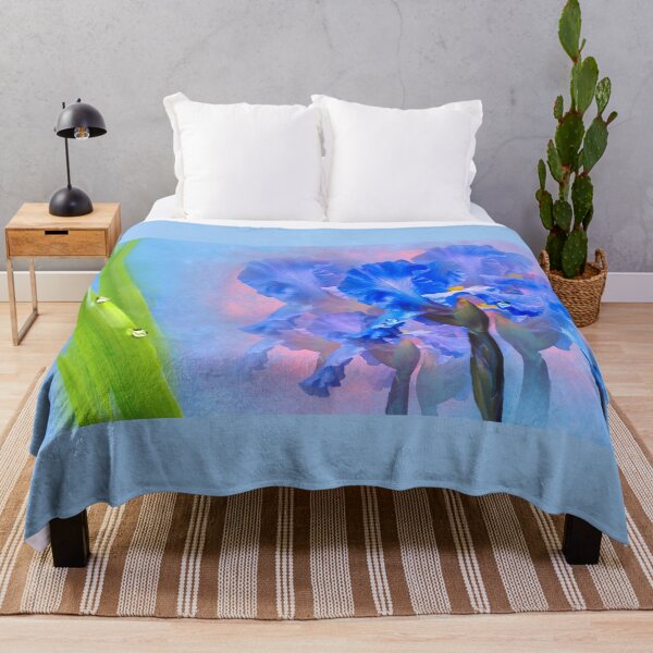 Item preview, Irises and Raindrops  designed and sold by Alisonchambers2.