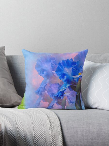Item preview, Irises and Raindrops  designed and sold by Alisonchambers2.