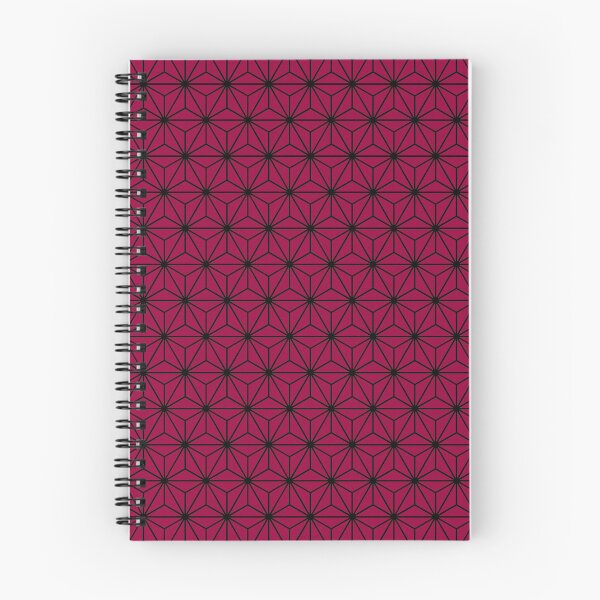 Item preview, Candy Kiss Red Asanoha - Japanese Traditional Pattern designed and sold by KinitaDesign.
