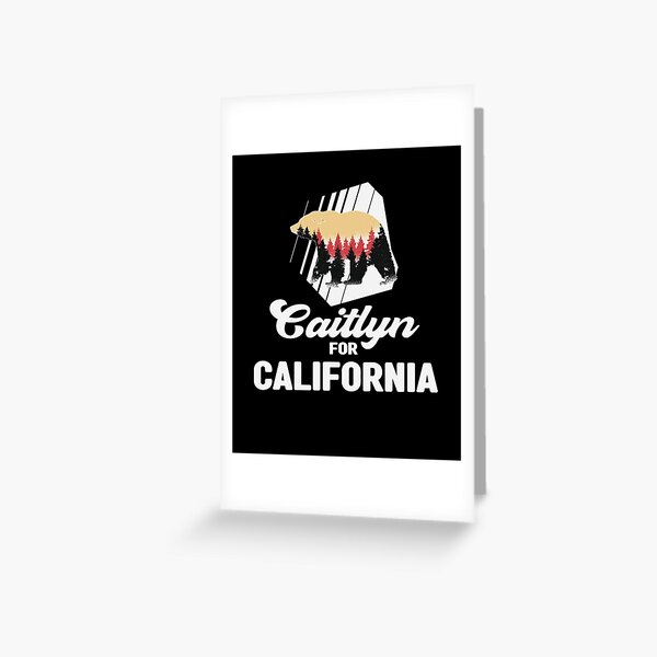 Caitlyn for California Greeting Card