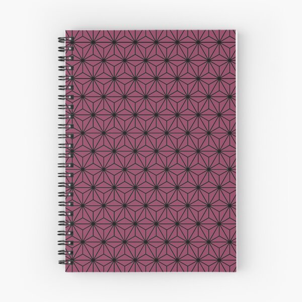 Item preview, Quinacridone Magenta Red Asanoha - Japanese Traditional Pattern designed and sold by KinitaDesign.