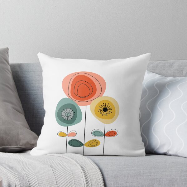 Artikel-Vorschau von Modernes Mid-Century-Blumenmuster, designt und verkauft von dreamprint.