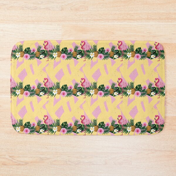 Item preview, Tropical summer fashion pattern design with flowers 6 designed and sold by Lalanacliparts.